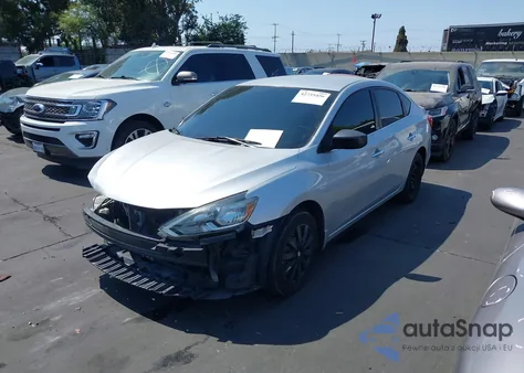 2016 Nissan Sentra S from USA, damaged, VIN 3N1AB7AP4GY241369